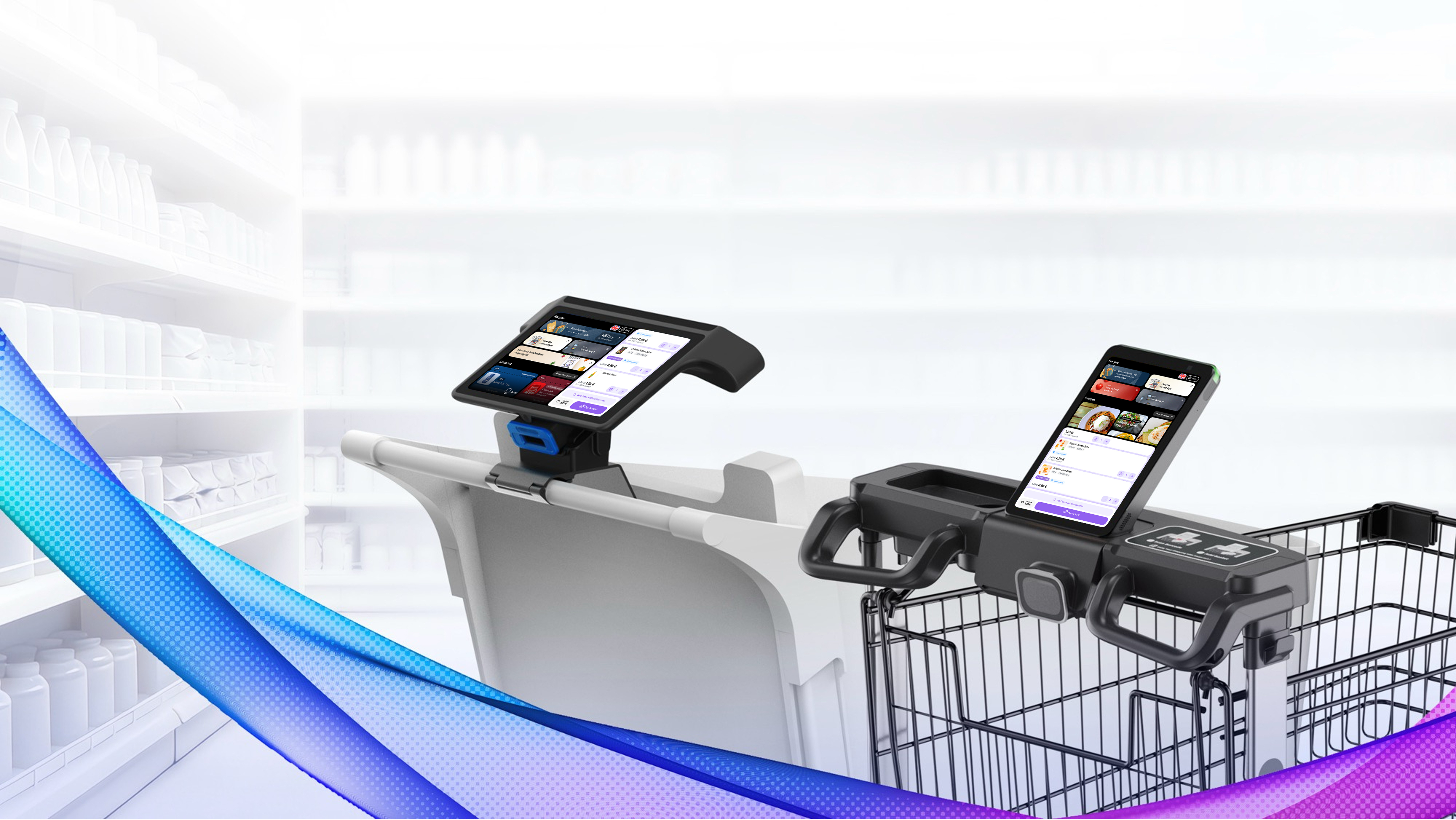 汉朔科技携手shopreme、Lucky cart发布全新智能购物车解决方案，助力门店重构顾客购物旅程